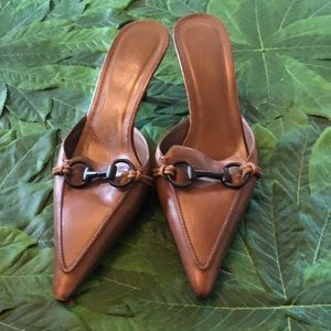 Gucci Slingbacks with Buckle